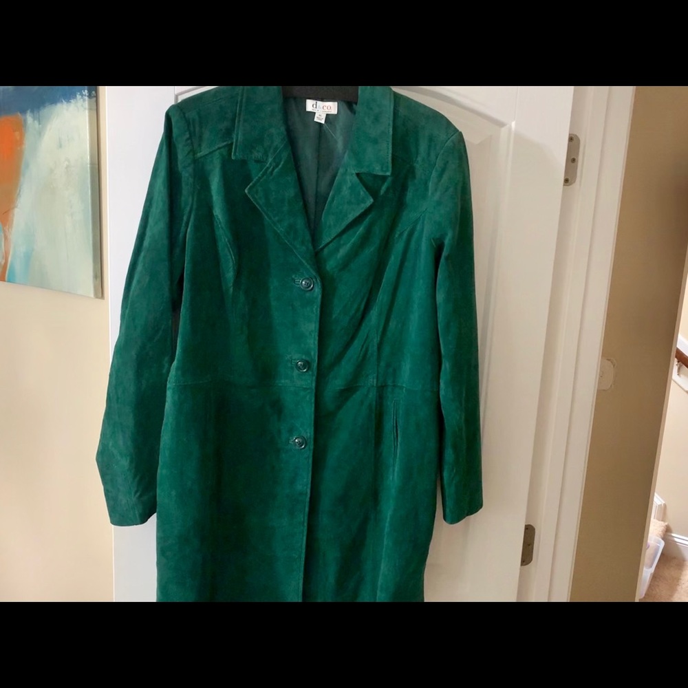 Womens NWOT Suede Coat